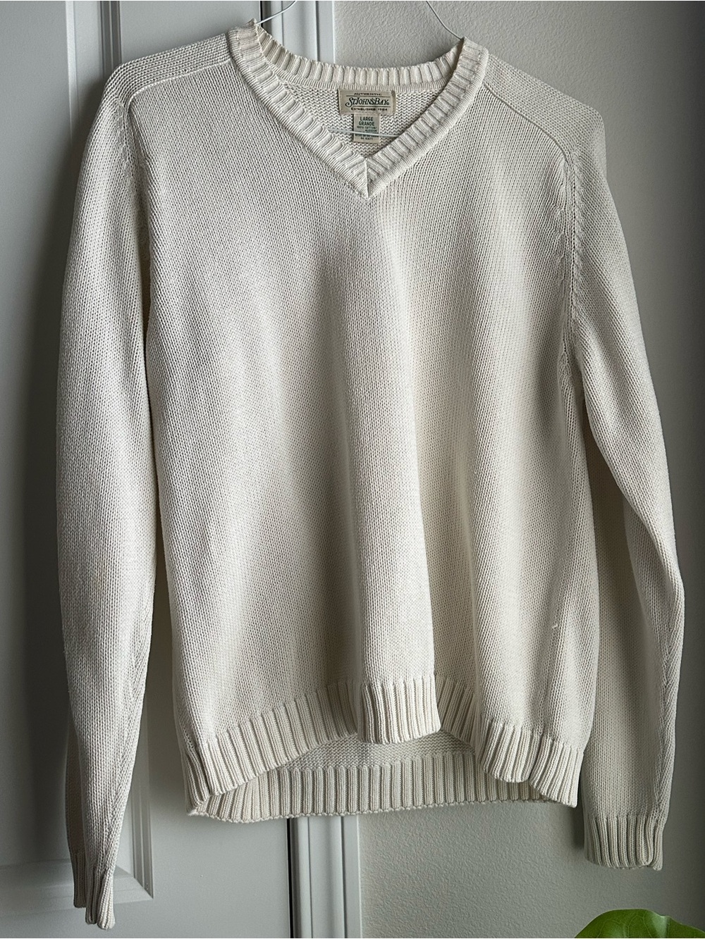 Vintage 90s St. John’s Bay 100% Cotton Sweater